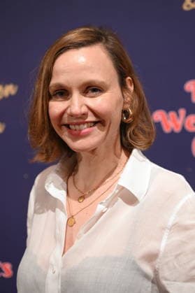 Actress Nadja Becker attends the premiere of the 10th Cologne Christmas Circus