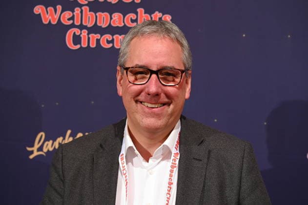 Politician Christian Joisten, SPD, MdR, attends the premiere of the 10th Cologne Christmas Circus