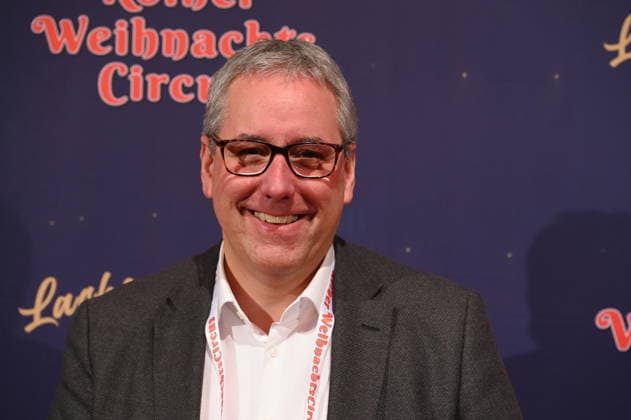 Politician Christian Joisten, SPD, MdR, attends the premiere of the 10th Cologne Christmas Circus