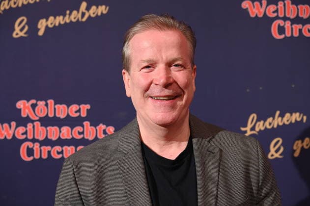 Funeral director and President of the Cologne Carnival Committee Christoph Kuckelkorn attends the premiere of the 10th Cologne Christmas Circus
