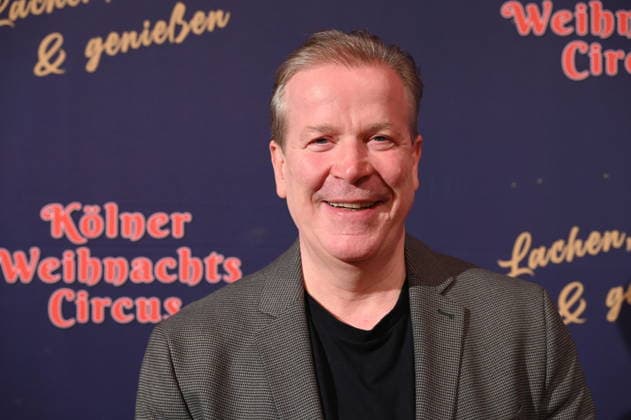 Funeral director and President of the Cologne Carnival Committee Christoph Kuckelkorn attends the premiere of the 10th Cologne Christmas Circus