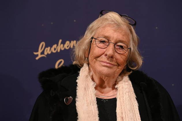 Journalist Carmen Thomas attends the premiere of the 10th Cologne Christmas Circus