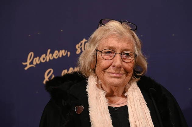 Journalist Carmen Thomas attends the premiere of the 10th Cologne Christmas Circus