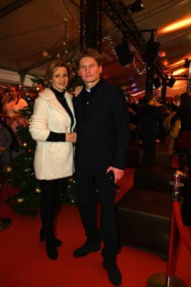 Producers Ilja and Katja Smitt at the premiere of the 10th Cologne Christmas Circus