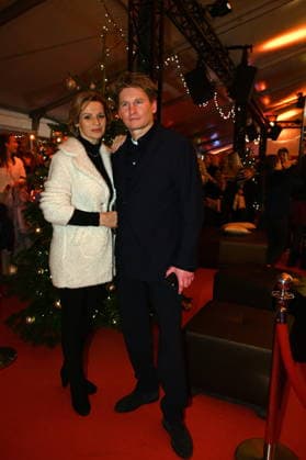 Producers Ilja and Katja Smitt at the premiere of the 10th Cologne Christmas Circus