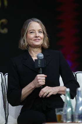 Jodie Foster attend the Conversation during day three of the 22nd Marrakech International Film Festival Marrakech, Morocco 30 11 2025 451131 2025 11 30 MARRAKECH Morocco  Copyright: xRomualdxMeigneuxx xStarfacex STAR_451131_012