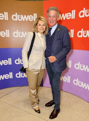 DÜWELL Public Opening Event Newlyweds Christel Tzourmbakis Feine Adressen and Wolfgang Rolshoven Jonges u City of Düsseldorf Düsseldorf DÜWELL NRW Germany