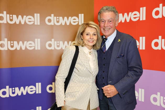 DÜWELL Public Opening Event Newlyweds Christel Tzourmbakis Feine Adressen and Wolfgang Rolshoven Jonges u City of Düsseldorf Düsseldorf DÜWELL NRW Germany