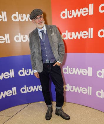 DÜWELL Public Opening Event Best Ager Model Bernd U Funke in great MenStyle Düsseldorf DÜWELL NRW Germany