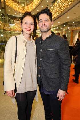 DÜWELL Public Opening Event Beauty Doc Dr. Amir Roushan with his wife Düsseldorf DÜWELL NRW Germany