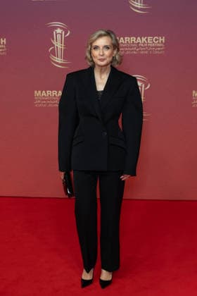 22nd Marrakech International Film Festival Day 3 Melita Toscan du Plantier attends the red carpet during day Three of the 22nd Marrakech International Film Festival on November 30, 2025 in Marrakech, Maroc. Photo by Nasser Berzane ABACAPRESS.COM Marrakech  Copyright: xBerzanexNasser ABACAx