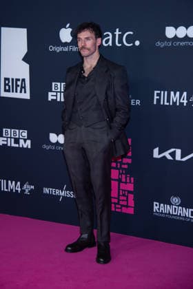 The 28th British Independent Film Awards - Arrivals LONDON, UNITED KINGDOM - NOVEMBER 30: Sam Claflin attends The 28th British Independent Film Awards at The Roundhouse on November 30, 2025 Loredana Sangiuliano Anadolu London United Kingdom. Editorial use only. Please get in touch for any other usage.  Copyright: x2025xAnadoluxLoredanaxSangiulianox