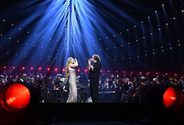 Night of the Proms 2025 am 30.11.2025 in der Rudolf Weber-Arena in Oberhausen Joss Stone & Michael Schulte Die Night of the Proms ist eine Konzertreihe des Antwerp Philharmonic Orchestra unter der Leitung von Alexandra Arrieche, bei der klassische Musik mit Popmusik zusammentrifft. Nordrhein-Westfalen Deutschland