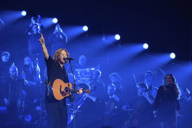 Oberhausen Night Of The Proms FOR EDITORIAL PURPOSES ONLY EDITORIAL USE ONLY p Michael Schulte at Night Of The Proms on Sunday, November 30, 2025, at the Arena in Oberhausen Oberhausen Copyright UwexErnst Copyright: UwexErnst doc83hrjvgqhvmpm8m2ilw ,EDITORIAL USE ONLY Copyright: UwexErnst