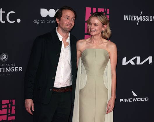 November 30, 2025, London, United Kingdom: Tom Basden and Carey Mulligan attend The 28th British Independent Film Awards at The Roundhouse. London United Kingdom - ZUMAs197 20251130_aaa_s197_320 Copyright: xFredxDuvalx