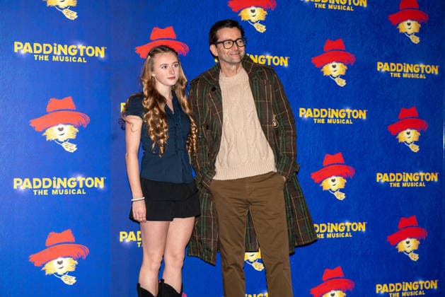 November 30, 2025, London, United Kingdom: Olive Tennant and David Tennant seen arriving on the Blue Carpet during the Paddington The Musical World Premiere opens in the West End, London. London United Kingdom - ZUMAs197 20251130_aaa_s197_562 Copyright: xBonniexBritainx