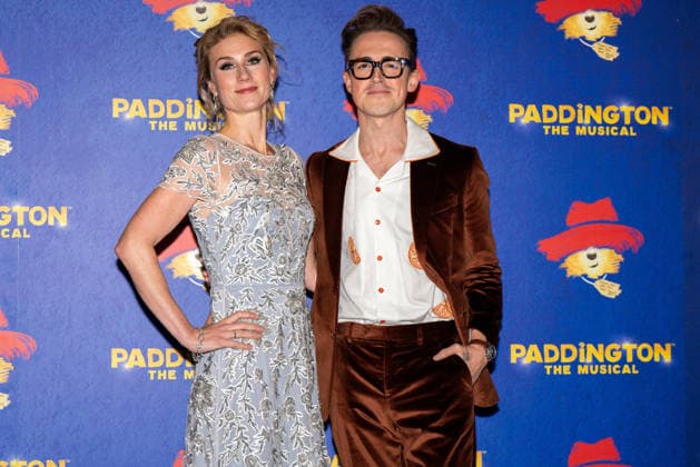 November 30, 2025, London, United Kingdom: Tom Fletcher and Jessica Swale seen arriving on the Blue Carpet during the Paddington The Musical World Premiere opens in the West End, London. London United Kingdom - ZUMAs197 20251130_aaa_s197_580 Copyright: xBonniexBritainx