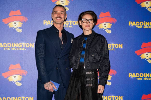 November 30, 2025, London, United Kingdom: Matt and Emma Willis seen arriving on the Blue Carpet during the Paddington The Musical World Premiere opens in the West End, London. London United Kingdom - ZUMAs197 20251130_aaa_s197_590 Copyright: xBonniexBritainx