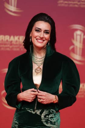 22eme festival du film de Marrakech Nabila Kilani attends the red carpet during day Three of the 22nd Marrakech International Film Festival Marrakech, Morocco 30 11 2025 451140 2025 11 30 MARRAKECH Morocco  Copyright: xRomualdxMeigneuxx xStarfacex STAR_451140_008