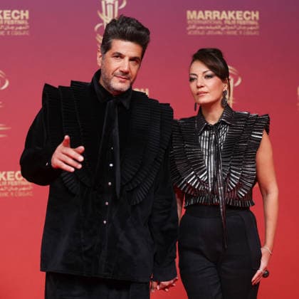 22eme festival du film de Marrakech Nabil Ayouch and Maryam Touzan attends the red carpet during day Three of the 22nd Marrakech International Film Festival Marrakech, Morocco 30 11 2025 451140 2025 11 30 MARRAKECH Morocco  Copyright: xRomualdxMeigneuxx xStarfacex STAR_451140_049