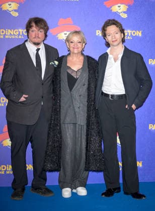 Paddington: The Musical West End Opening Night - Arrivals Toby Sams, Maria Friedman and Alfie Friedman attend the Paddington: The Musical West End Opening Night at The Savoy Theatre on November 30, 2025 in London, England, Credit:Jules Annan Avalon  Copyright: xJulesxAnnanx xAvalonx 1055705517