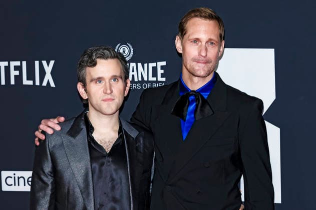 Harry Melling and Alexander Skarsgard at the 28 British Independent Film Awards 2025 at the Roundhouse London, 30 11 2025 Foto:xJ.xEdwardsx xFuturexImagex bifa_5183