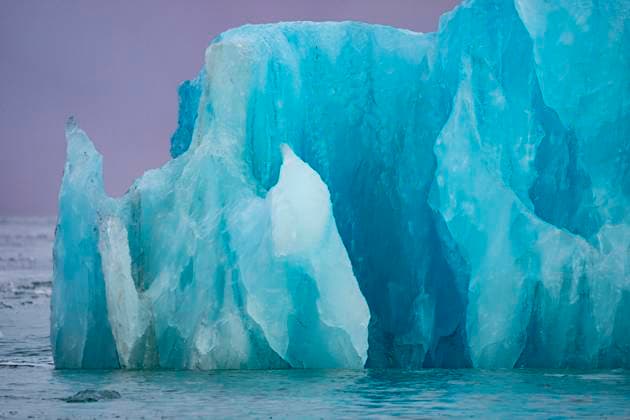 Iceberg near a glacier front Northeast Norway, Svalbard Norway SVALBARD NORWAY x2734x  Copyright: xMagnusxMartinsson TTx ICEBERG VCal3buSIWQ
