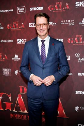 NRW Minister-President Hendrik Wüst CDU at the Aids Gala 2025 for the benefit of the Cologne Aids Association in the Musical Dome Cologne Cologne, 01 12 2025 NRW Germany Copyright: xChristophxHardtx