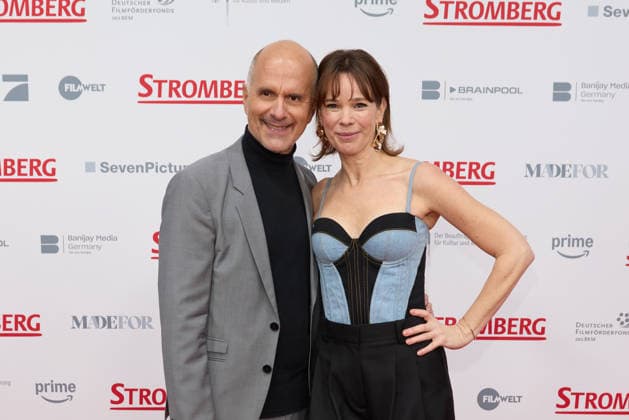 Christoph Maria Herbst and Milena Dreissig Cinema premiere of Stromberg Wieder Alles Wie Immer at the Zoo Palast in Berlin on 01 12 2025 Premiere Stromberg Wieder Alles Wie Immer