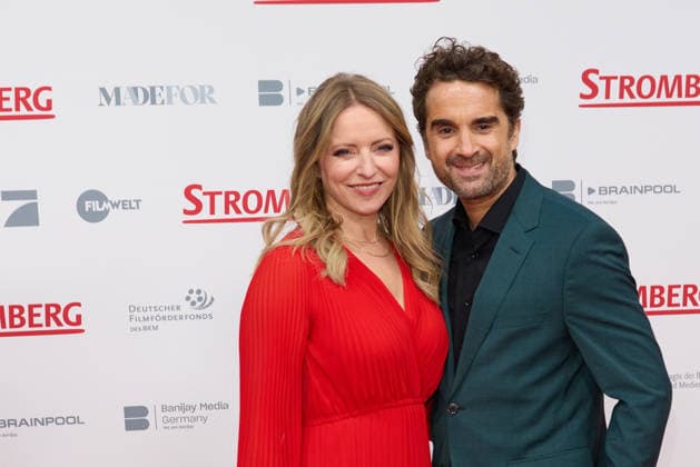 Diana Staehly and Oliver Wnuk Cinema premiere of Stromberg Wieder Alles Wie Immer at the Zoo Palast in Berlin on 01 12 2025 Premiere Stromberg Wieder Alles Wie Immer