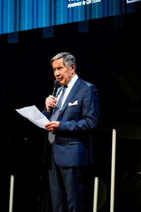 PEOPLE: Gala Fondation Recherche Alzheimer - Lyon - 02 12 2025 Michel Garcia lors du Gala 2025 de la Fondation Recherche Alzheimer Ã Lyon le 01 12 2025. Photo Sandrine Thesillat PsNewZ  Copyright: xSandrinexTHESILLATx