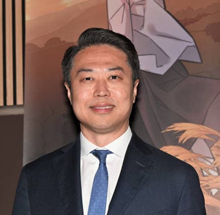 Milan, Italy ReNoir Comics Gaijin the publishing house of the Yellow Kid Award Best Comic 2025 at Lucca Comics and Games with institutional meeting and presentation of JIMMY Korean author In the photo: Kim Tae Woo Vice Consul Consulate General of the Republic of Korea in Milan  Copyright: xNickxZonnax xipa-agency.netx xNickxZonnax IPA_Agency_IPA68608027