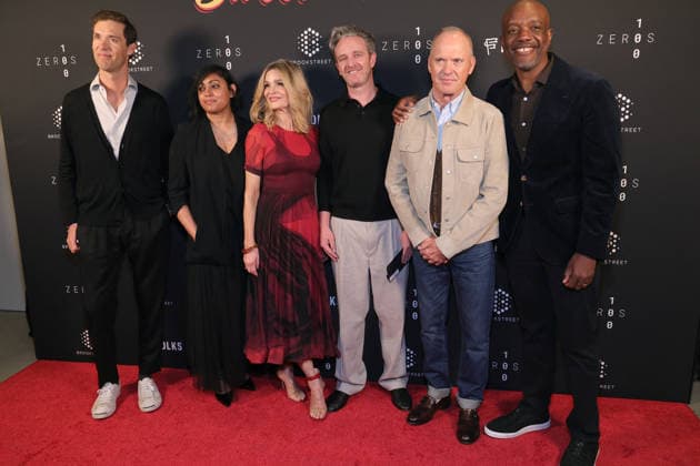 Sweetwater Screening - LA Sean Douglas, Mira Lane, Kyra Sedgwick, Michael Keaton, James Manyika At The Los Angeles Special Screening Of Sweetwater -At The Academy Museum of Motion Pictures In Los Angeles CA, USA on December 01, 2025. Photo by Fati S ABACAPRESS.COM Los Angeles CA United States  Copyright: xFatixSadou ABACAPRESS.COMx