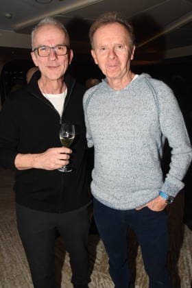 Reinhold Hoffmann composer musician Willy Astor cabaret artist Munich 01 12 2025 Hotel Vierjahreszeiten Kempinski book presentation by Fritz Egner presenter Mein Leben Zwischen Rhythm und Blues in Muenchen photo Munich