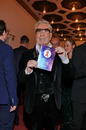 01 12 2025, Rene Koch on Artists against Aids The Gala 2025, Stage Theater des Westens, Berlin, Berlin