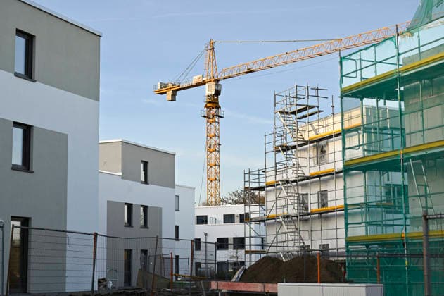 Housing construction in Frankfurt am Main in the Heddernheim district Photo from 01 12 2025 Too little living space, exploding rents and ancillary costs the situation on the housing market is becoming increasingly difficult, social inequality Copyright: epd-bild HeikexLyding _DSC9633