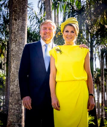 02-12-2025 Paramaribo King Willem-Alexander and Queen Maxima visited the palm garden on the 2nd day of the 3 day statevisit to Suriname. Â  Copyright: xPPEx