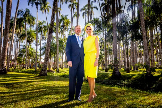 02-12-2025 Paramaribo King Willem-Alexander and Queen Maxima visited the palm garden on the 2nd day of the 3 day statevisit to Suriname. Â  Copyright: xPPEx