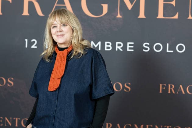 December 2, 2025, Madrid, Spain: Actress Emma Suarez attends the Fragmentos photocall at Cines Renoir Princesa. Madrid Spain - ZUMAs197 20251202_aaa_s197_048 Copyright: xAtilanoxGarciax