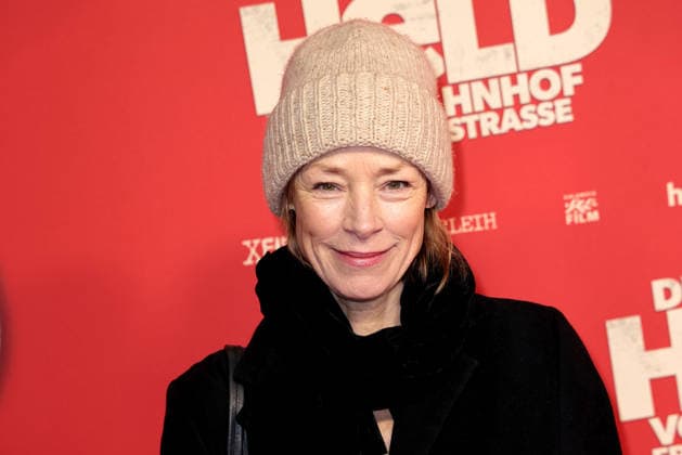 Jenny Schily at the öDer Held vom Bahnhof Friedrichstrasse cinema premiere on 2 12 2025 at the Delphi Filmpalast in Berlin Der Held vom Bahnhof Friedrichstrasse film premiere in Berlin