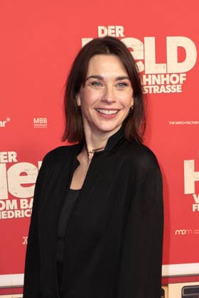 Christiane Paul at the öDer Held vom Bahnhof Friedrichstrasse cinema premiere on 2 12 2025 at the Delphi Filmpalast in Berlin Der Held vom Bahnhof Friedrichstrasse film premiere in Berlin