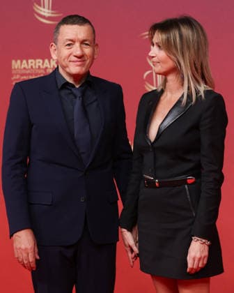 Dany Boon and Clara Vello attend the red carpet during day Five of the 22nd Marrakech International Film Festival Marrakech, Morocco 01 12 2025 451202 2025 12 02 MARRAKECH Morocco  Copyright: xRomualdxMeigneuxx xStarfacex STAR_451202_064