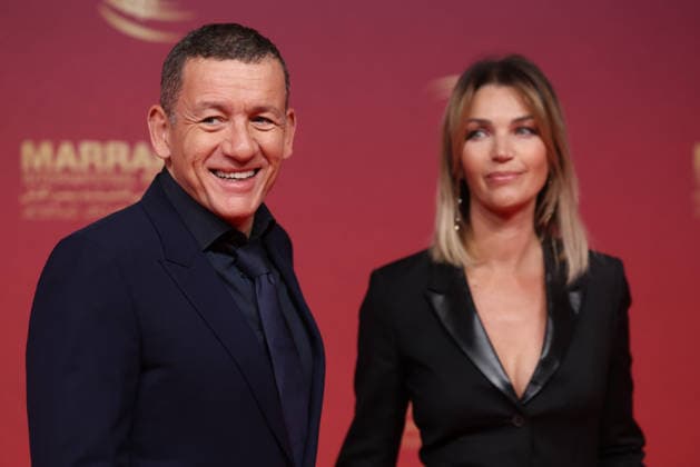 Dany Boon and Clara Vello attend the red carpet during day Five of the 22nd Marrakech International Film Festival Marrakech, Morocco 01 12 2025 451202 2025 12 02 MARRAKECH Morocco  Copyright: xRomualdxMeigneuxx xStarfacex STAR_451202_069