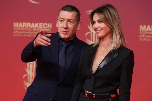 Dany Boon and Clara Vello attend the red carpet during day Five of the 22nd Marrakech International Film Festival Marrakech, Morocco 01 12 2025 451202 2025 12 02 MARRAKECH Morocco  Copyright: xRomualdxMeigneuxx xStarfacex STAR_451202_072