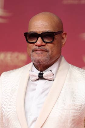 Laurence Fishburne and Bronwyn Dannenfelser attend the red carpet during day Five of the 22nd Marrakech International Film Festival Marrakech, Morocco 01 12 2025 451202 2025 12 02 MARRAKECH Morocco  Copyright: xRomualdxMeigneuxx xStarfacex STAR_451202_094