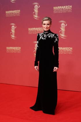 Melita Toscan du Plantier attend the red carpet during day Five of the 22nd Marrakech International Film Festival Marrakech, Morocco 01 12 2025 451202 2025 12 02 MARRAKECH Morocco  Copyright: xRomualdxMeigneuxx xStarfacex STAR_451202_112