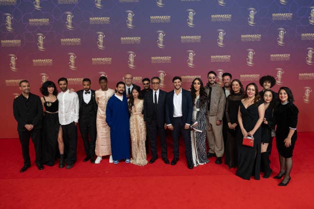 22nd Marrakech International Film Festival Day 5 nb Omar Lotfi, Safaa Khatami, Nour-Eddine Lakhmari, Ismail El Fallahi, Zayneb Alji, Saad Mouaffak and guests attends the 22nd Marrakech International Film Festival Day 5 on December 02, 2025 in Marrakech, Maroc. Photo by Nasser Berzane ABACAPRESS.COM Marrakech  Copyright: xBerzanexNasser ABACAx