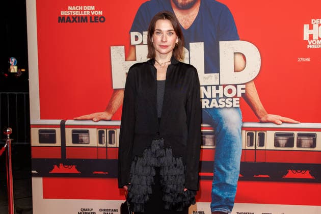 Premiere of Der Held vom Bahnhof Friedrichstrasse Christiane Paul at the premiere of Der Held vom Bahnhof Friedrichstrasse at Delphi Filmpalast on 02 12 2025 in Berlin Copyright: xEventpressxKochanx