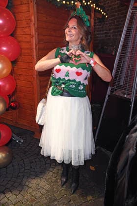 Gitta Saxx KATY™S X MAS WONDERLAND by Kate Merlan at the Wolkenburg event location in Cologne on 02 12 2025