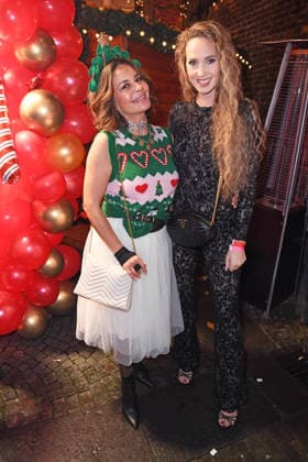 Gitta Saxx, Christina Grass KATY™S X MAS WONDERLAND by Kate Merlan at the Wolkenburg event location in Cologne on 02 12 2025